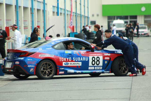 GR86/BRZ Cup2023 Rd.2 オートポリス テスト走行