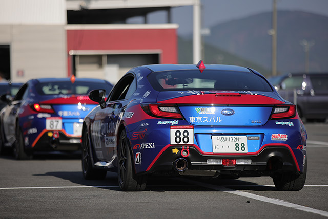 GR86/BRZ Cup2023 Rd.7 富士スピードウェイ テスト走行