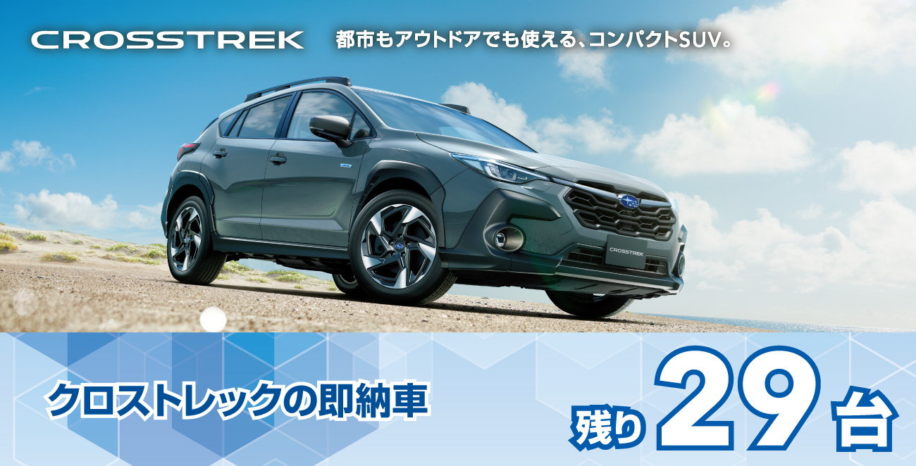 クロストレックの即納車