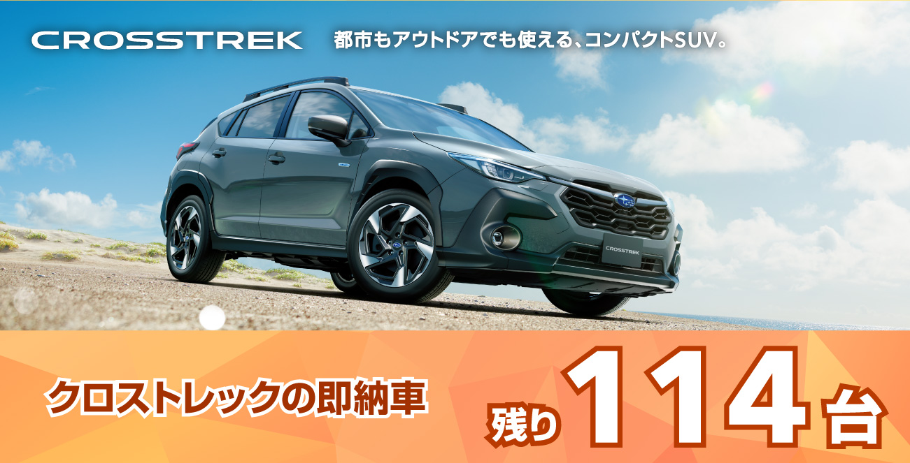 クロストレックの即納車