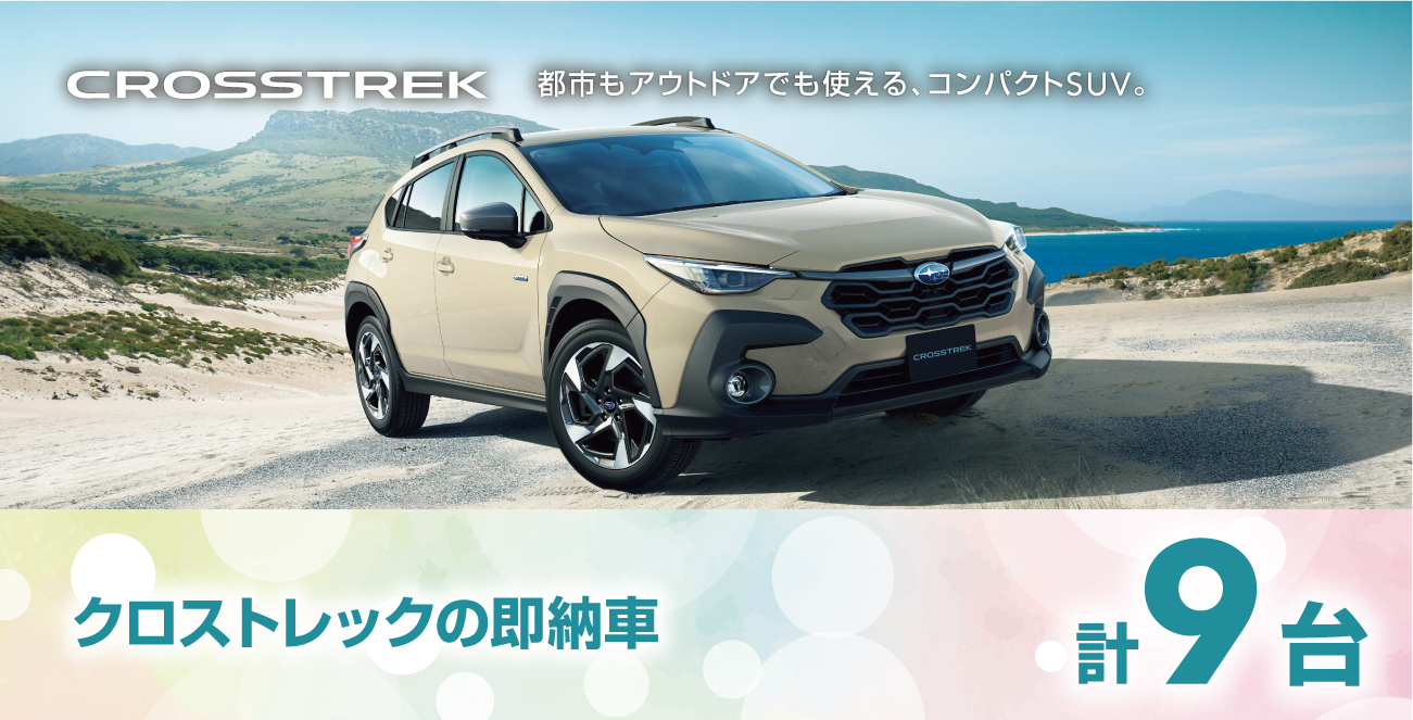 クロストレックの即納車