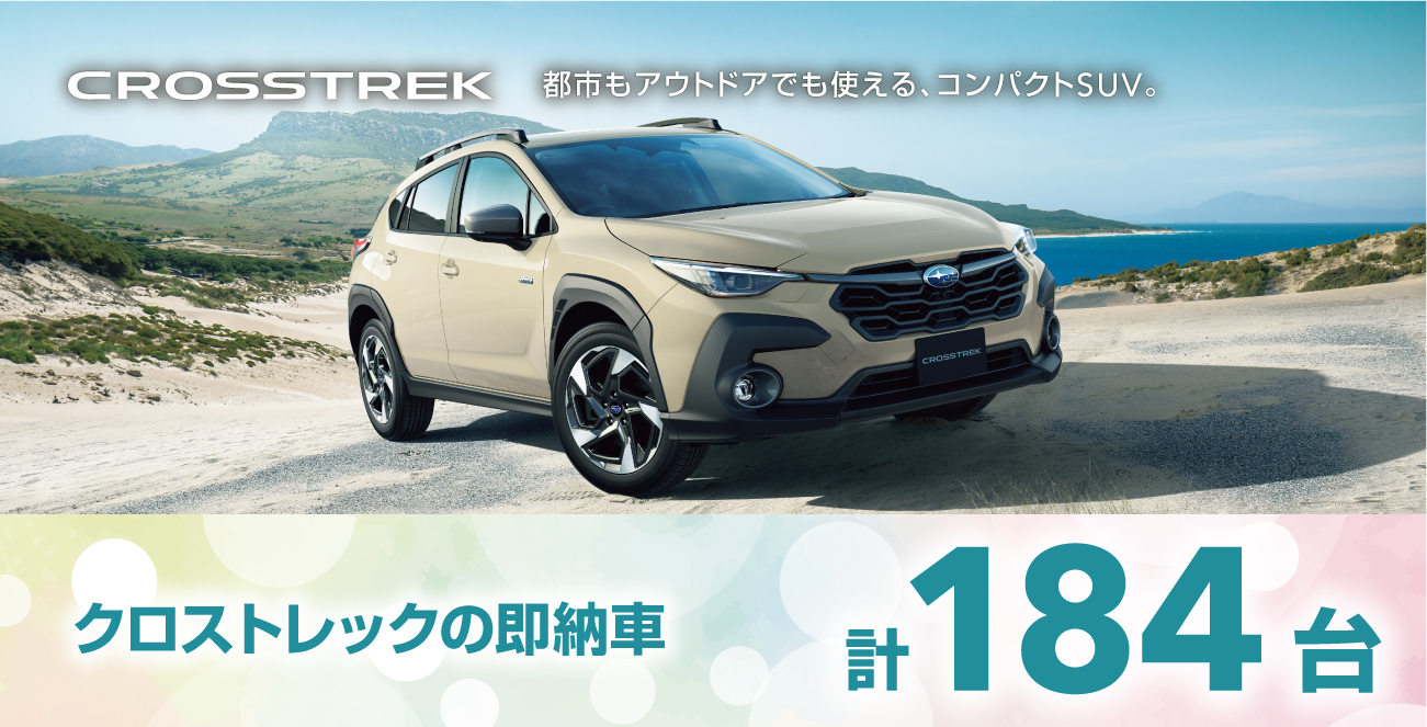 クロストレックの即納車