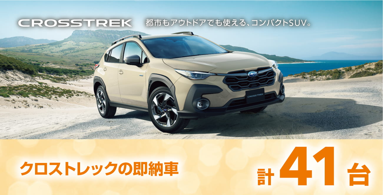 クロストレックの即納車