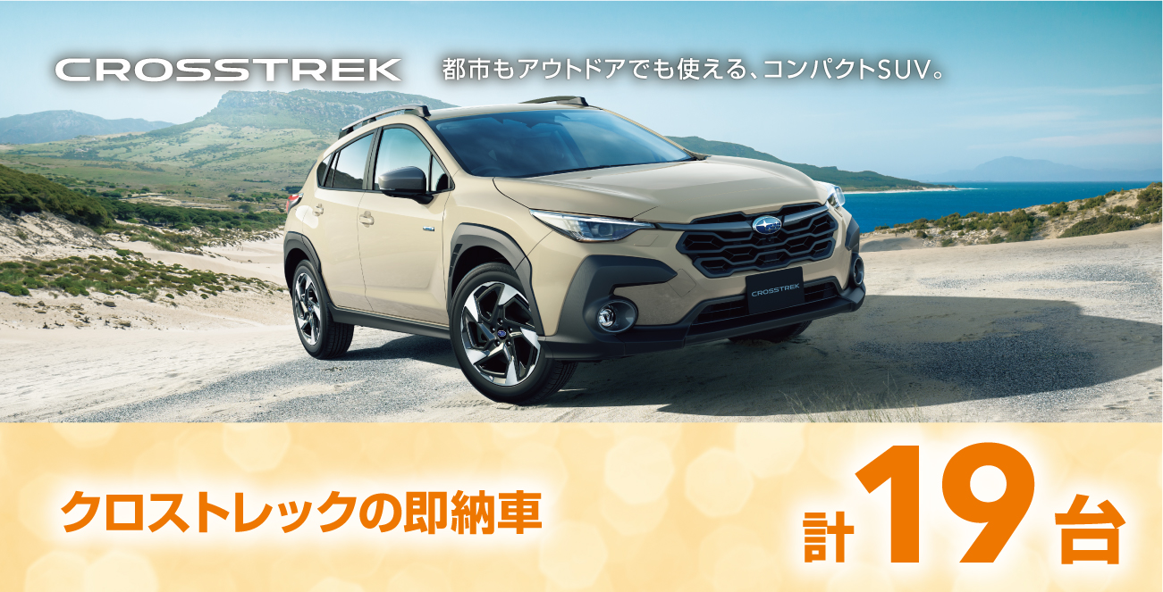 クロストレックの即納車